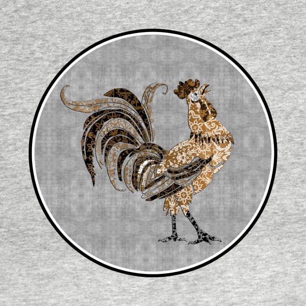 Le Coq Gaulois (The Gallic Rooster) Platinum by Diego-t